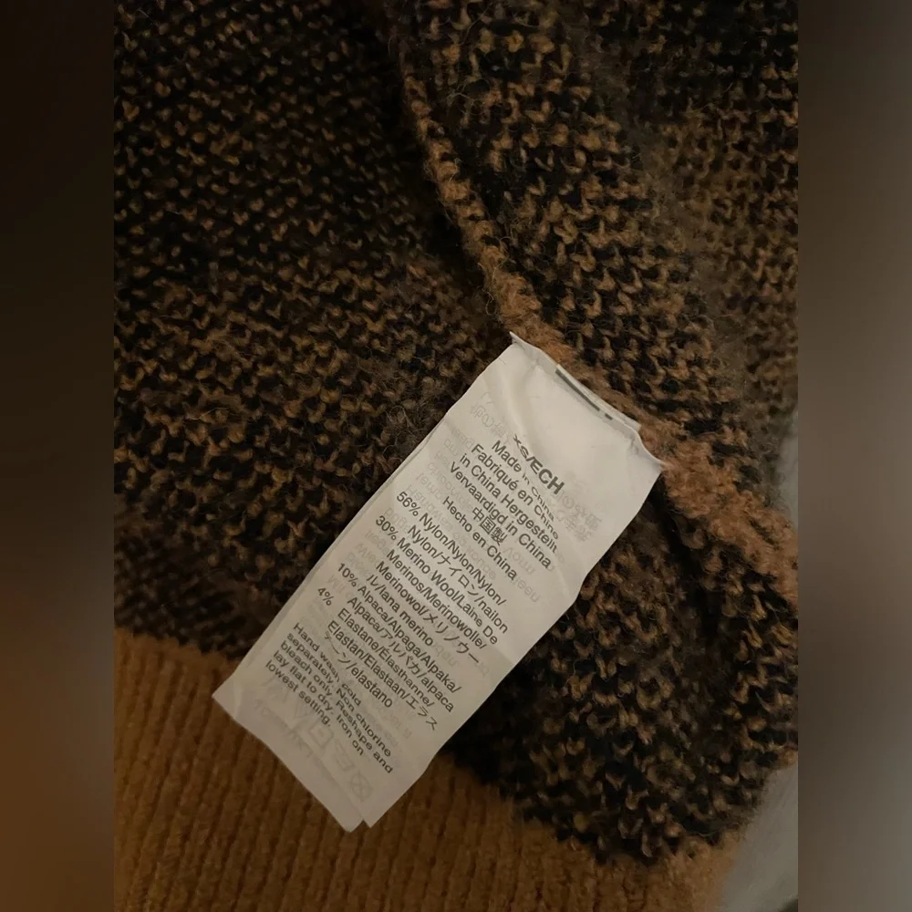 Madewell Buffalo Check Kent Cardigan Sweater in Coziest Yarn - Picture 7 of 8